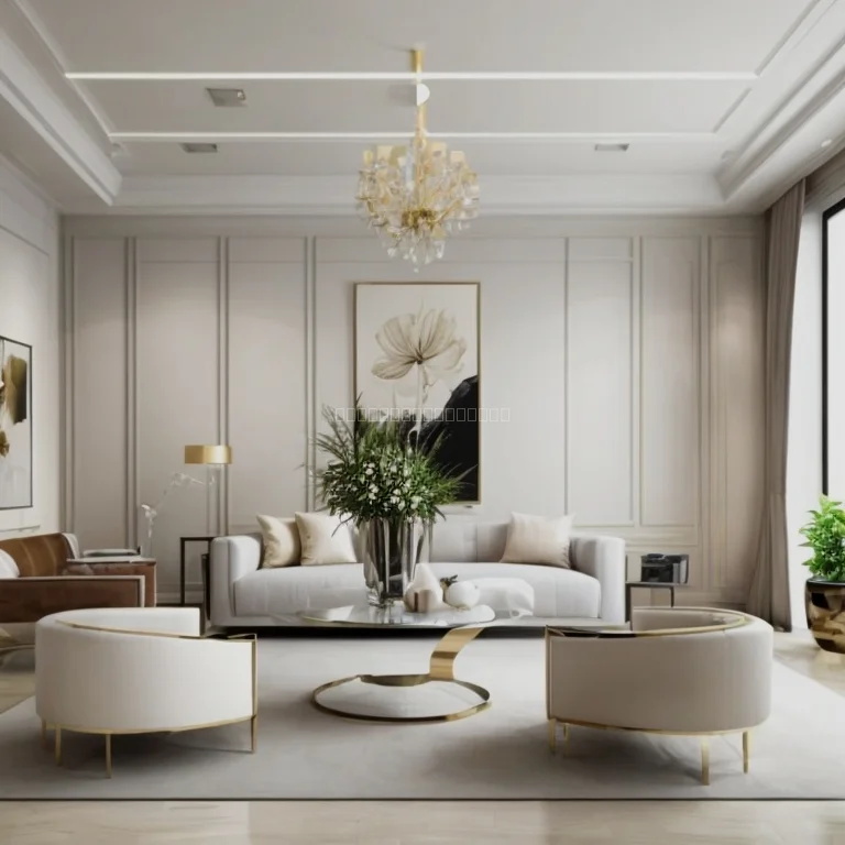 Exklusive Ausstattung einer Designwohnung